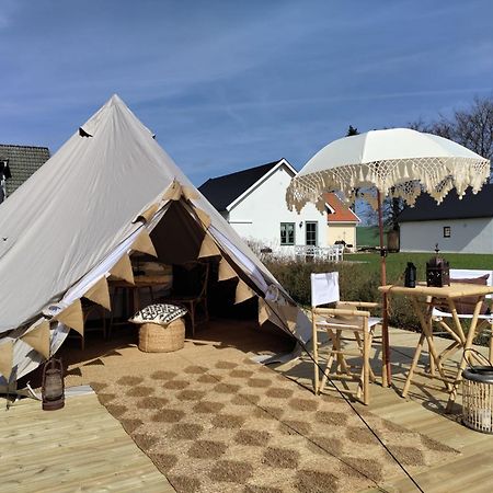 Luxury Tent With Restroom And Shower, Close To The Beach Ystad Exterior foto